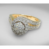 10K 2 PIECE WEDDING DIAMOND CLUS - Idaho Pawn & Gold