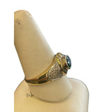 10K YG Green Stone Ring - Idaho Pawn & Gold