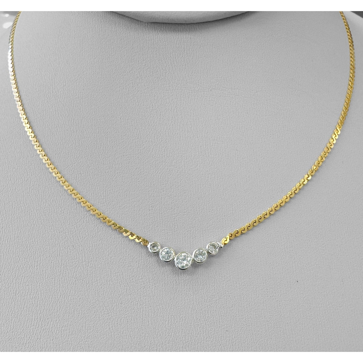 14K Diamond necklace (#00703Z) - Idaho Pawn & Gold