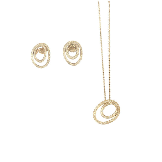 18K WG Earring/Necklace Set - Idaho Pawn & Gold