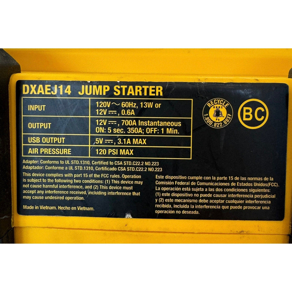 DEWALT CHARGER DXAEJ14 - Idaho Pawn & Gold