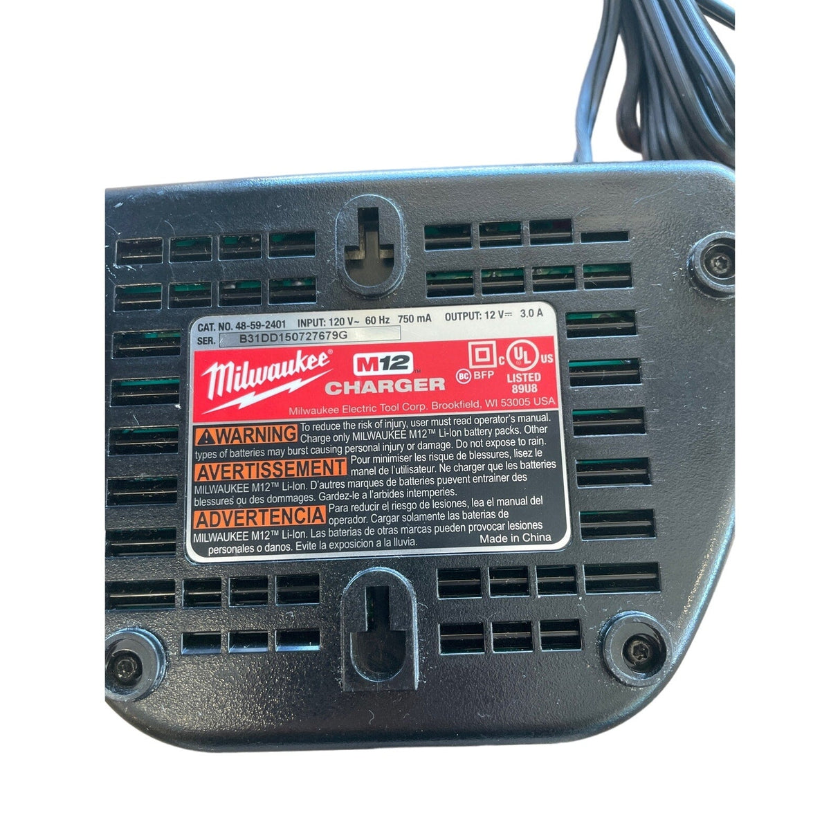 Milwaukee M12 Charger - Idaho Pawn & Gold