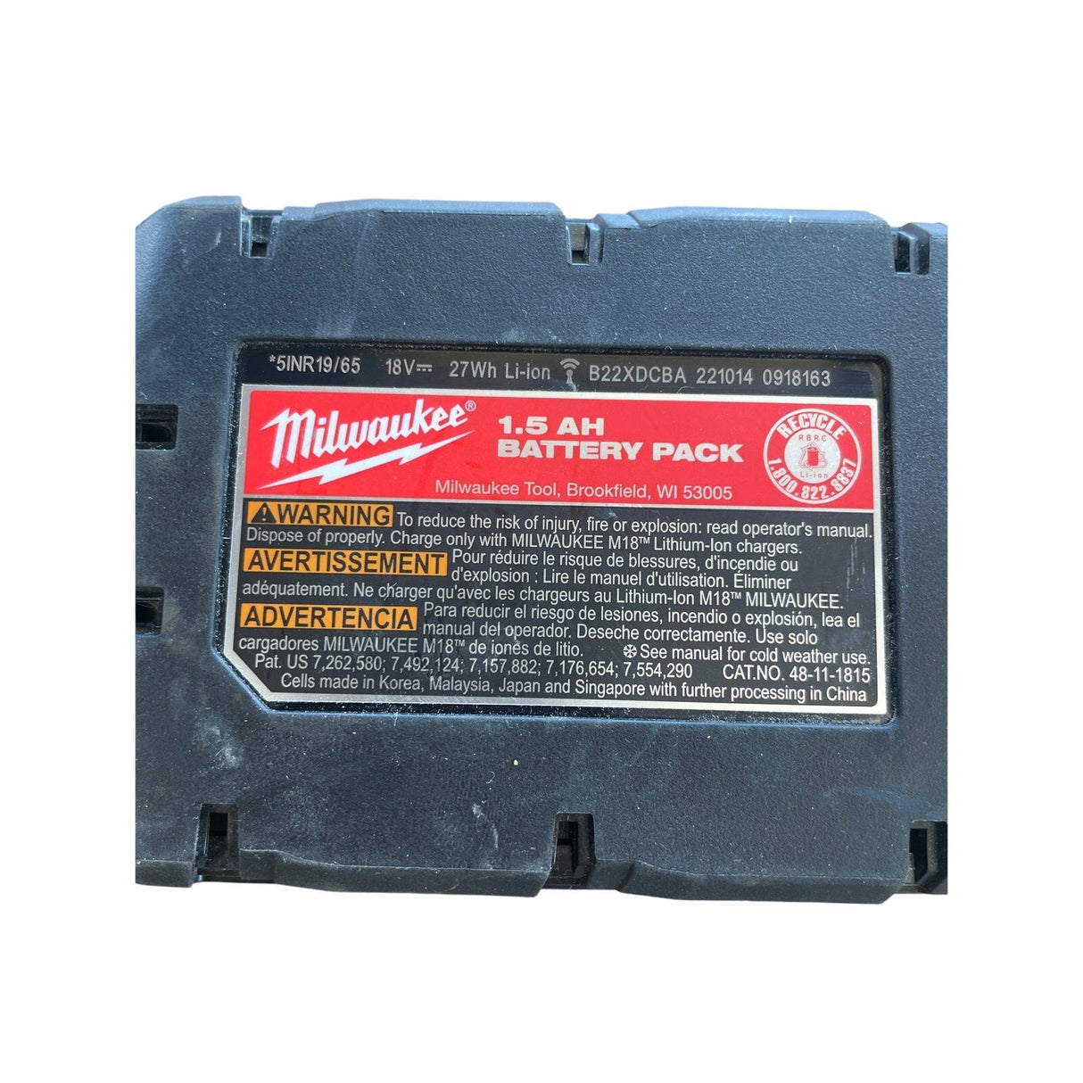 Milwaukee Tools Battery 48 - 11 - 1 - Idaho Pawn & Gold