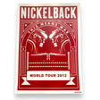 NICKELBACK WORLD TOUR 2012 POSTER - Idaho Pawn & Gold