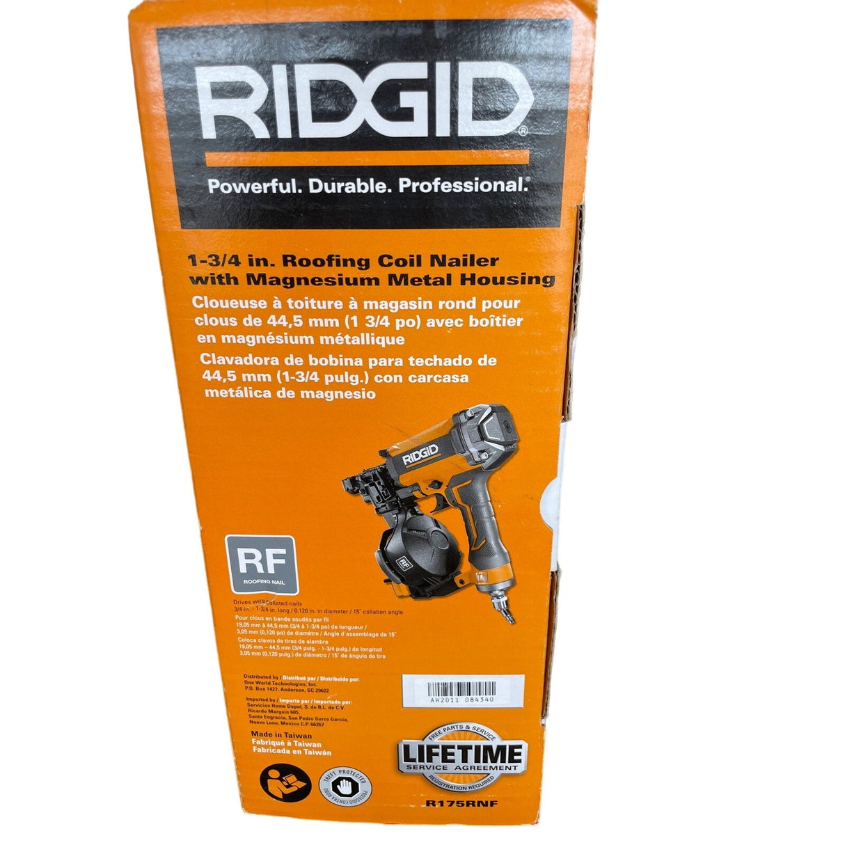 Rigid 1 3/4” Roofing Coil Nailer - Idaho Pawn & Gold