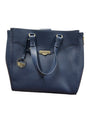 VERSACE COLLECTION BLUE PEBBLED LEATHER TOTE PURSE - Idaho Pawn & Gold