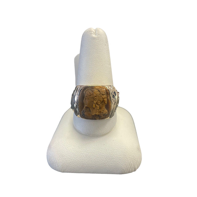 Vintage 10K Tigers Eye Ring - Idaho Pawn & Gold