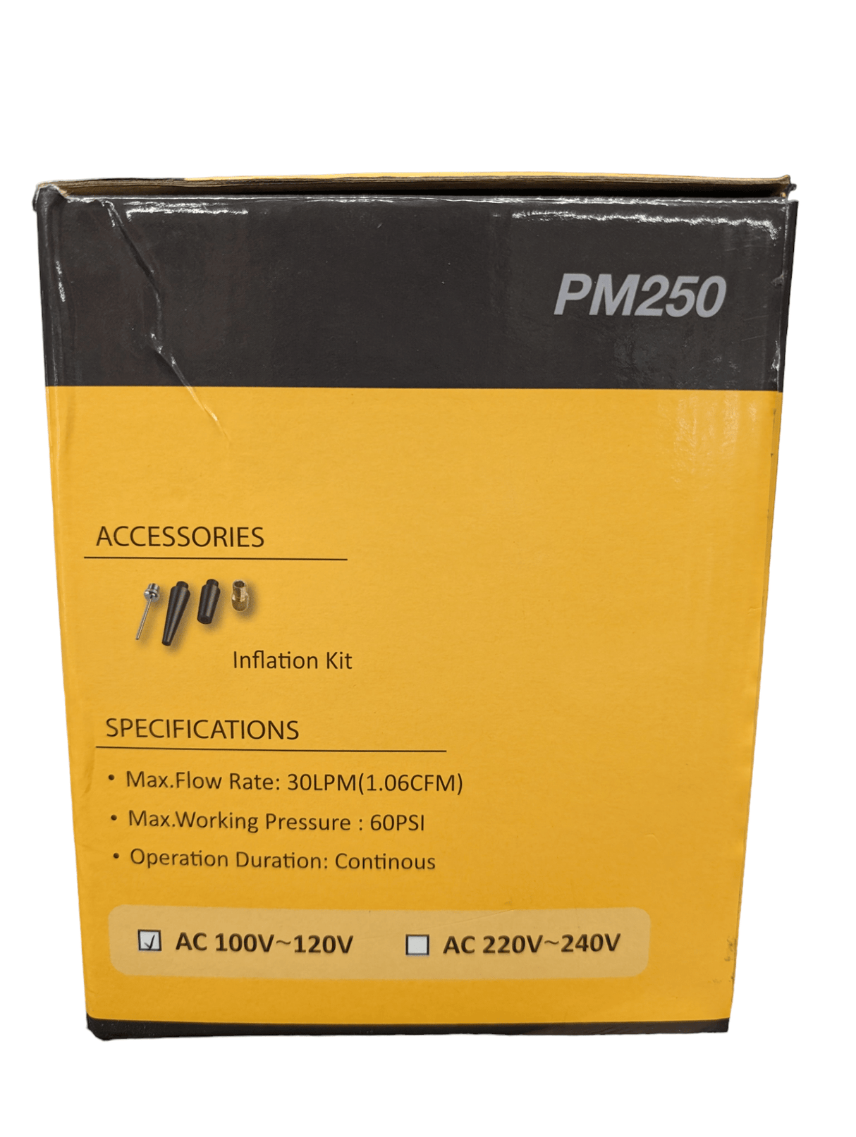 VOLCANO PM250 BALL AIR COMPRESSOR W/ ORIGINAL BOX - Idaho Pawn & Gold